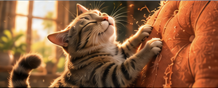 Leo and Barni in Episode 1, Cat Chaos!